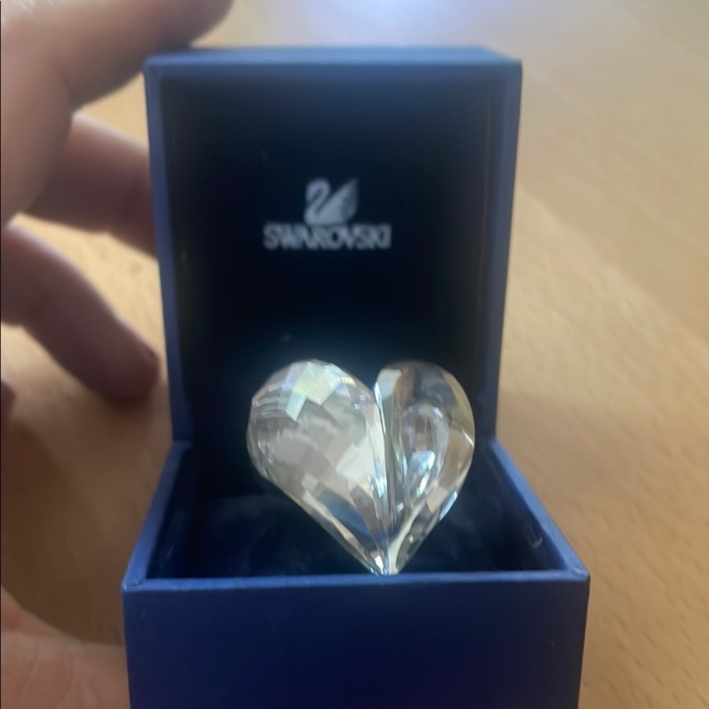 Swarovski Authentic new in box Crystal Heart Jewelry